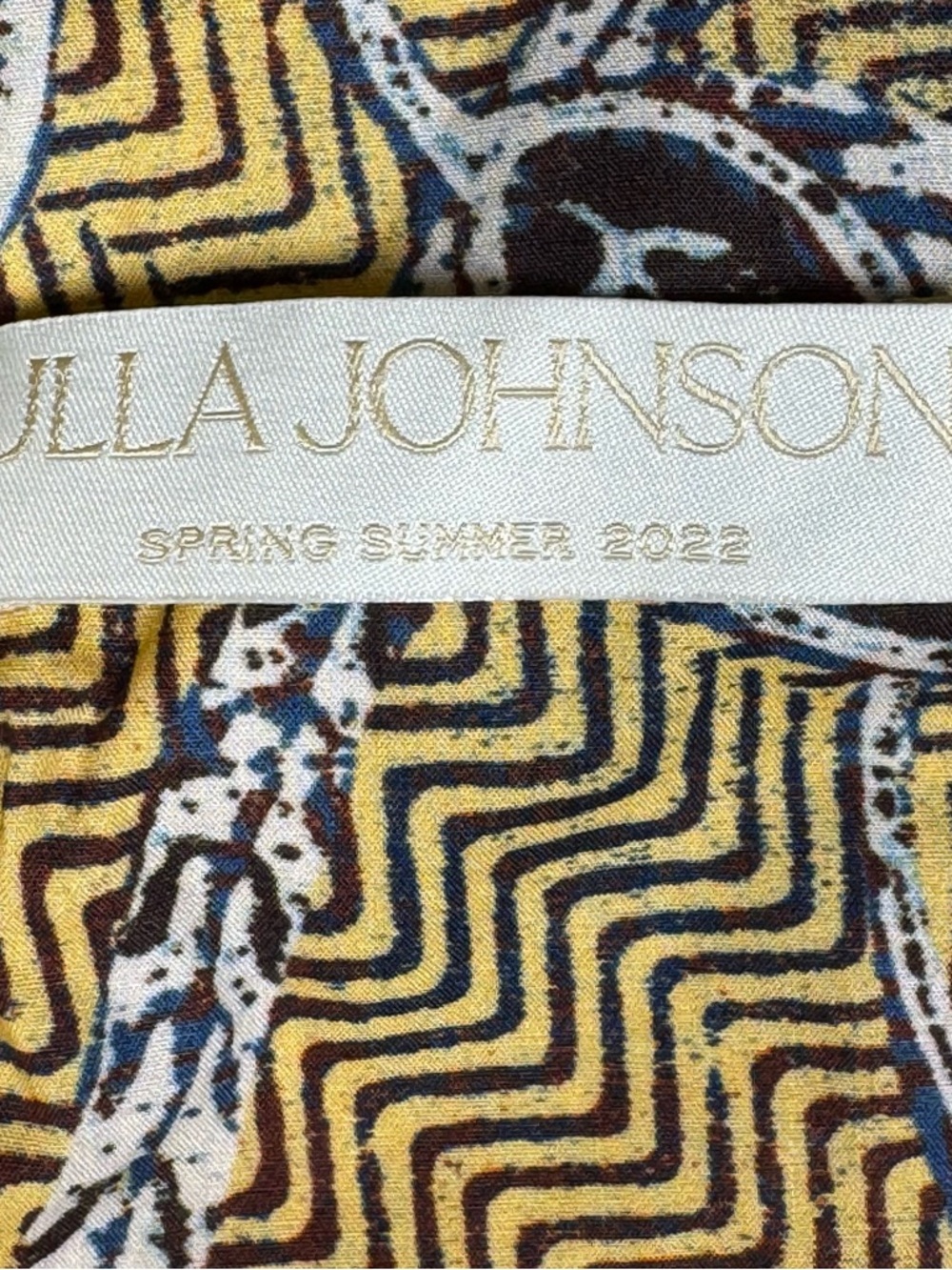 Ulla Johnson Spring/Summer 2022 Ella Halter Midi Dress Ruched Oleander Size 6 - Picture 10 of 10